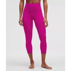 lululemon Align High Rise Crop 23" Ripened Raspberry Size 12
